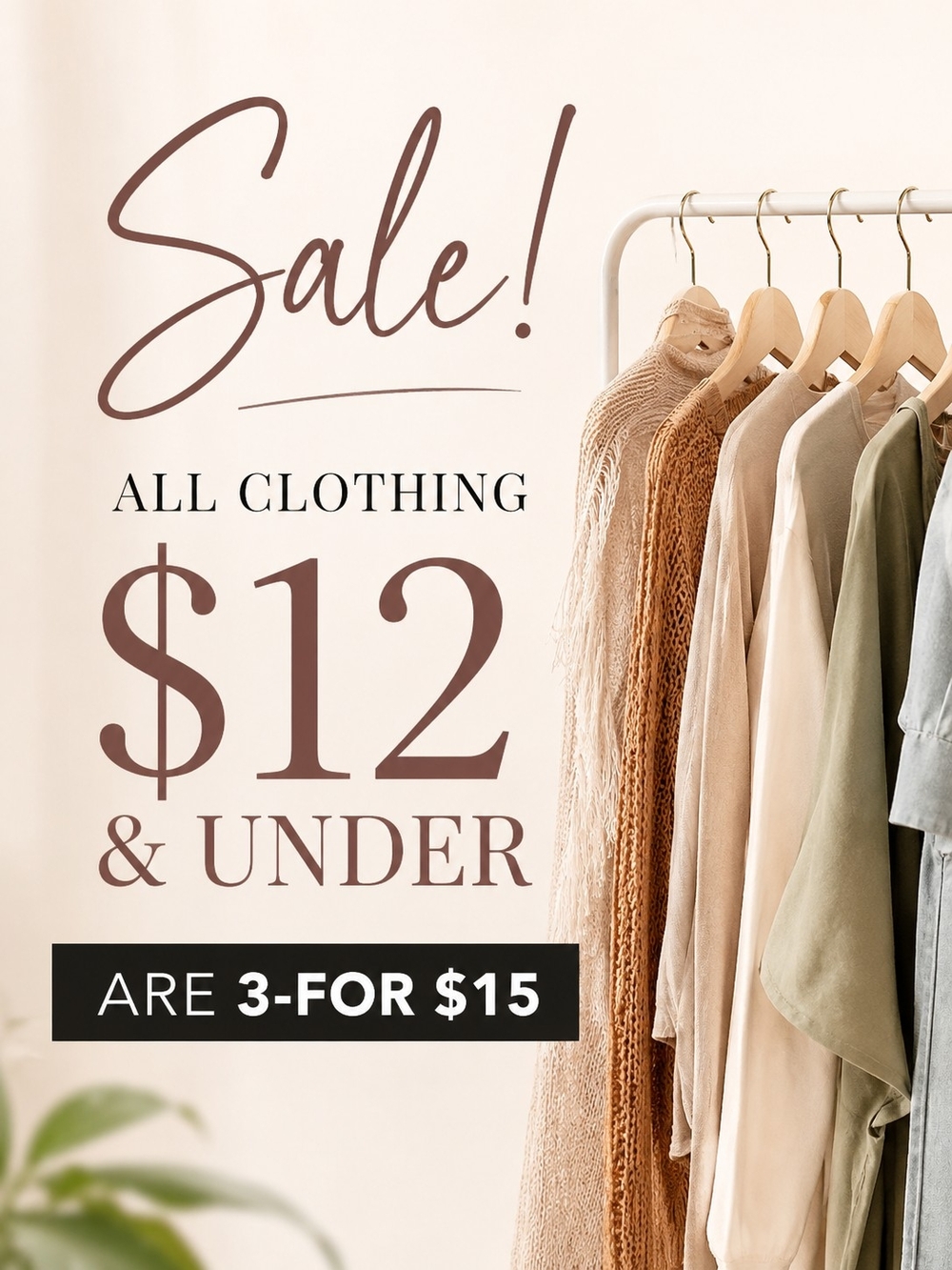 *CLOTHING ON SALE*